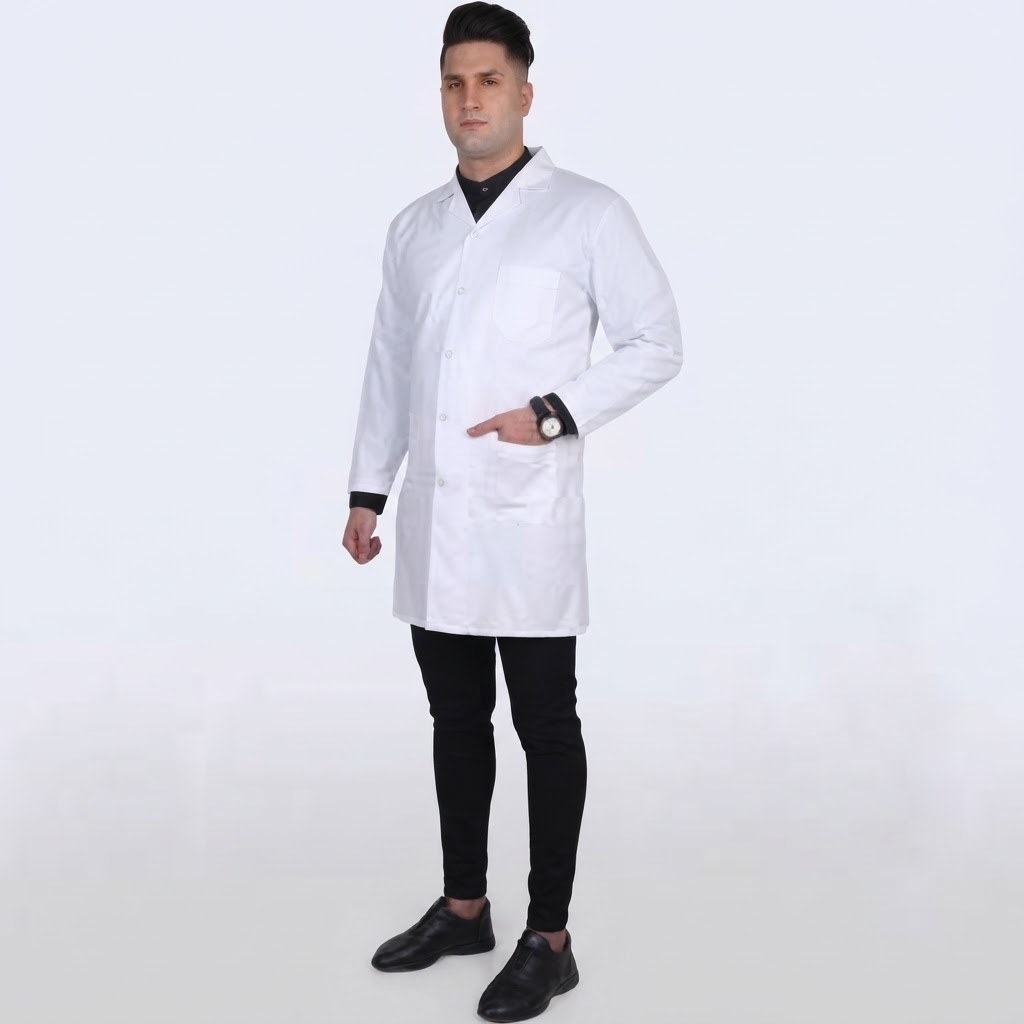 روپوش پزشکی مردانه طب پوش